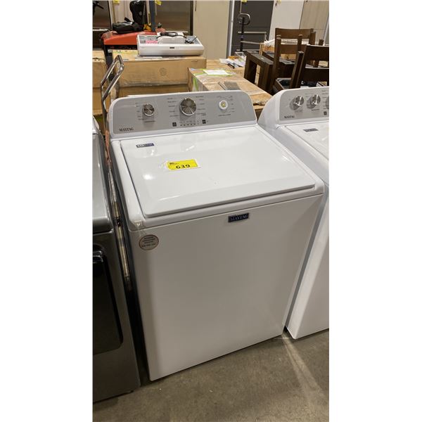 MAYTAG MODEL MVW4505MW. 5.2 CU. FT. WHITE WASHER WITH POWER AGITATOR