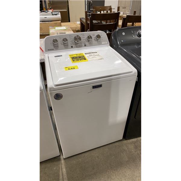 MAYTAG MODEL MVW5035MW. 5.2 CU. FT. WHITE WASHER WITH POWER AGITATOR