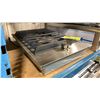 Image 3 : JENNAIR MODEL JGC3115GS. 15" STAINLESS STEEL MODULAR SINGLE BURNER GAS COOKTOP