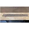 Image 7 : TRINITY 72" 8 DRAWER, 2 DOOR BLACK/STAINLESS STEEL MOBILE LOCKING WORKBENCH WITH NATURAL WOOD TOP