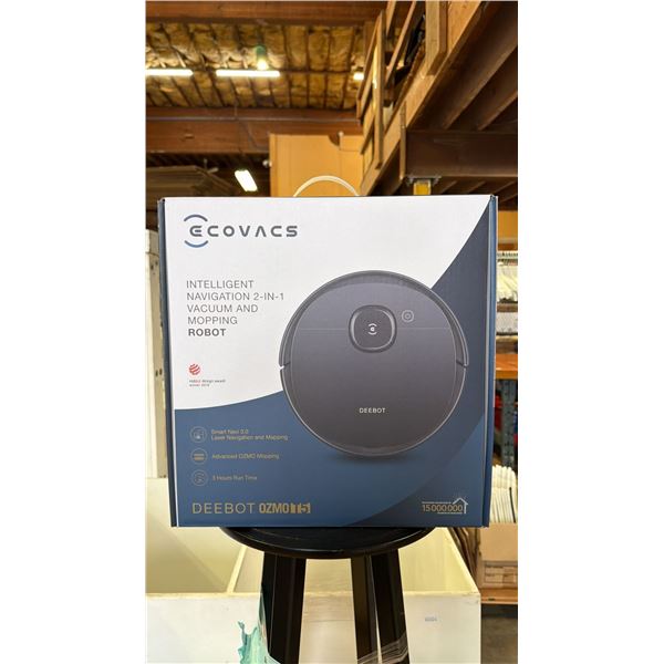 ECOVACS DEEBOT OZMO T5 INTELLIGENT NAVIGATION 2-IN-1 VACUUM & MOPPING ROBOT