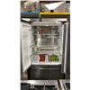 Image 2 : BOSCH MODEL B36CT80SNB. 36" 21 CU FT BLACK STAINLESS STEEL FRENCH DOOR REFRIGERATOR WITH INTERNAL