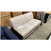 Image 2 : BEIGE 64" 2 SEAT FABRIC HIDE A BED SOFA COUCH *MISSING ARMS*