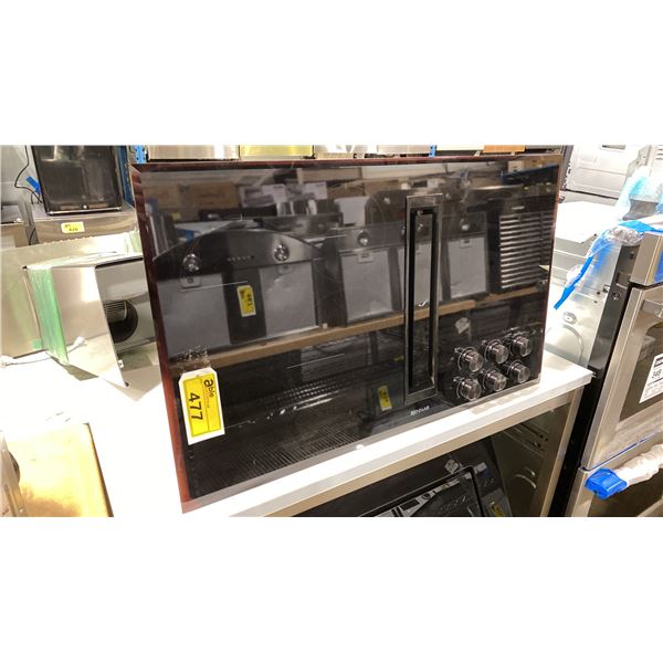 JENNAIR MODEL JED3536GB01. 36" ELECTRIC RADIANT COOKTOP WITH INTEGRATED JX3 DOWNDRAFT VENTILATION