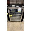 Image 1 : HAIER MODEL WC200GS. 24" WINE REFRIGERATOR WITH DUAL ZONE TEMPERATURE MANAGEMENT WITH ANTI UV GLASS,