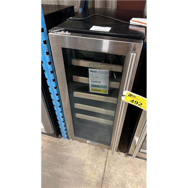 MARVEL MODEL ML15WSG0LS. 15" SINGLE-ZONE WINE REFRIGERATOR