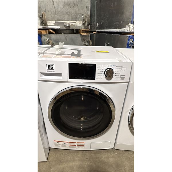 P&C MODEL COMBI-110. WHITE FRONT LOAD 24 COMBO WASHING / 12KG 1400RPM DRY WASHER / DRYER COMBO
