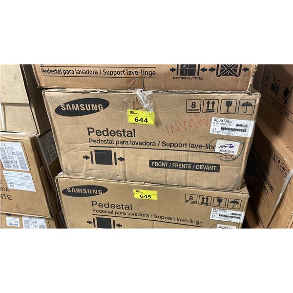 SAMSUNG MODEL WE357AOZ UNDER MACHINE LAUNDRY PEDESTAL *IN BOX*