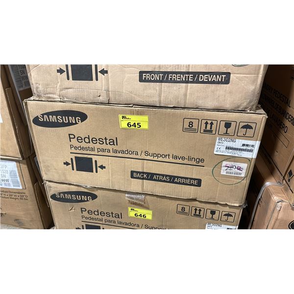 SAMSUNG MODEL WE302NG UNDER MACHINE LAUNDRY PEDESTAL *IN BOX*
