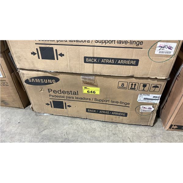 SAMSUNG MODEL WE302NG UNDER MACHINE LAUNDRY PEDESTAL *IN BOX*