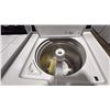 Image 3 : HUEBSCH COMMERCIAL MODEL ZWN63RSN116CW01. WHITE TOP LOAD HEAVY DUTY WASHING MACHINE