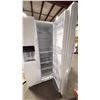 Image 4 : WHIRLPOOL MODEL WRS571CIHW. WHITE SIDE-BY-SIDE COUNTER DEPTH REFRIGERATOR WITH