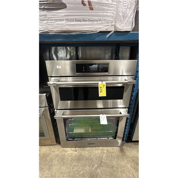 FRIGIDAIRE PCWM3080AF. 30" PROFESSIONAL SERIES STAINLESS STEEL BUILT IN DUAL WALL OVEN WITH