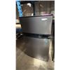 Image 1 : DANBY MODEL DCR031B1BSLDD. STAINLESS STEEL 2 DOOR COMPACT REFRIGERATOR