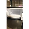 Image 3 : DANBY MODEL DCR031B1BSLDD. STAINLESS STEEL 2 DOOR COMPACT REFRIGERATOR