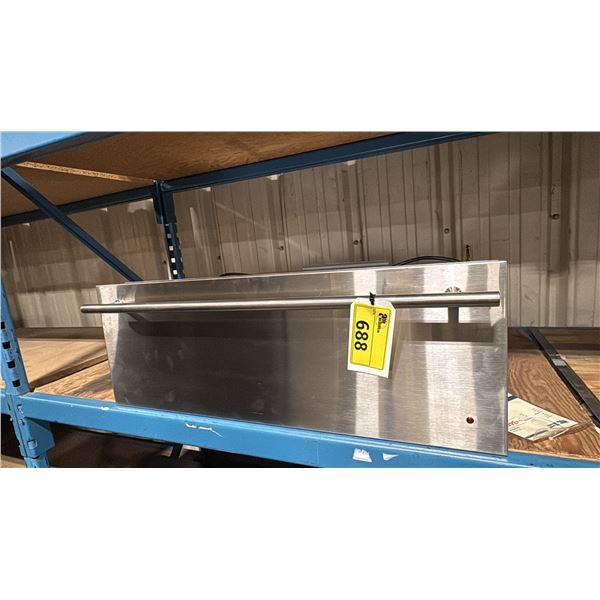 MONOGRAM MODEL ZW9000SJSS.  30" STAINLESS STEEL BUILT IN WARMING DRAWER