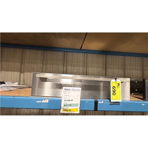 AEG MODEL WD60-14II. 24" STAINLESS STEEL BUILT IN WARMING DRAWER