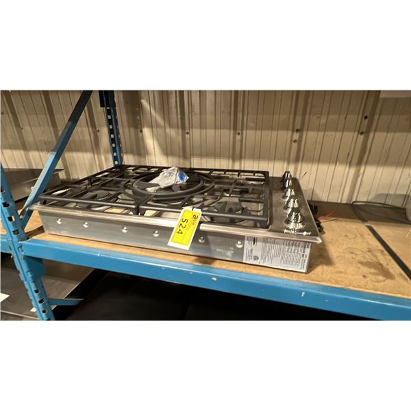 CAPITAL MODEL MCT365GS. 36" 5 BURNER STAINLESS STEEL GAS COOKTOP