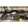 Image 3 : CAPITAL MODEL MCT365GS. 36" 5 BURNER STAINLESS STEEL GAS COOKTOP