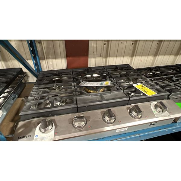 SAMSUNG MODEL NA30K7750TS/AA. 30" 5 BURNER STAINLESS STEEL GAS COOKTOP