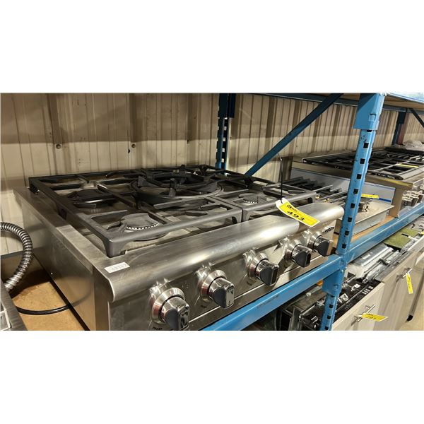 CAPITAL MODEL GRT305. 30" 5-BURNER PROFESSIONAL STYLE GAS RANGETOP