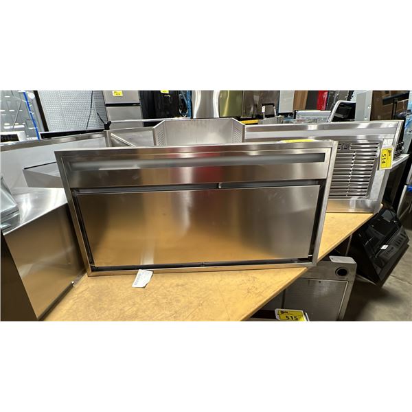 FALMEC MODEL FNLUM36W5SS. 36" STAINLESS STEEL WALL MOUNT RANGE HOOD