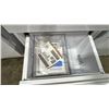 Image 4 : GE MONOGRAM MODEL ZIC30GNHII. 30" BUILT-IN BOTTOM FREEZER 2 DRAWER GLASS FRONT REFRIGERATOR