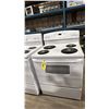 Image 1 : G.E APPLIANCES MODEL JCBS250DM4WW. 30" WHITE FREESTANDING ELECTRIC RANGE