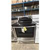 Image 1 : WHIRLPOOL MODEL YWFE745H0FS. STAINLESS STEEL/BLACK 30" FREESTANDING SMOOTHTOP ELECTRIC RANGE