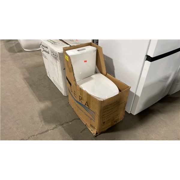 SERA BATHROOM DESIGNS MODEL TT-0382Y-ADA  WHITE COMPLETE BATHROOM TOILET