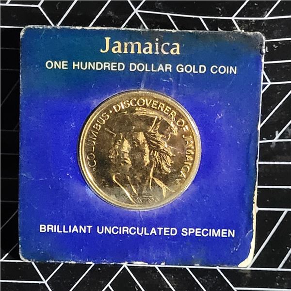 1975 Jamaica Gold Coin 7.83g 0.900 Fine Gold