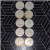 Image 1 : 10 Canadian Silver Dimes 1959-1964