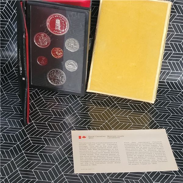 1977 RCM Double Struck Coin Set