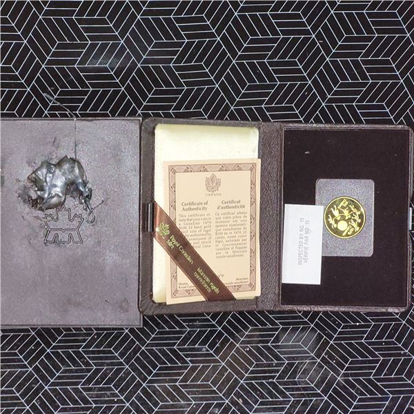 1979 RCM Canada $100 Gold Coin 16.97 0.9167 Gold/0.0834 Silver