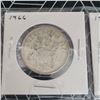 Image 2 : 2 Canadian Silver 50 Cent Pieces 1966