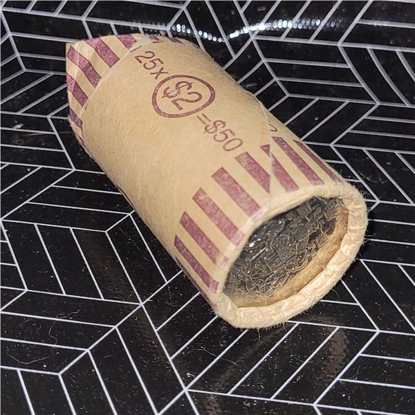 Roll of 1979 Canada 50 Cent Pieces