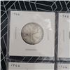 Image 2 : 4 Canadian Silver Quarters 1966