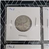 Image 2 : 4 Canadian Silver Quarters 1965