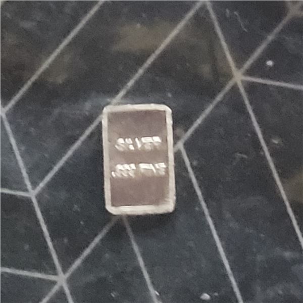 5 Grain Fine Silver Bar