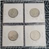 Image 6 : 4 Canadian Silver Quarters 1967