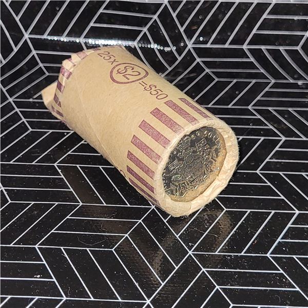 Roll of 1969 Canada 50 Cent Pieces