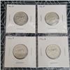 Image 1 : 4 Canadian Silver Dimes 1967