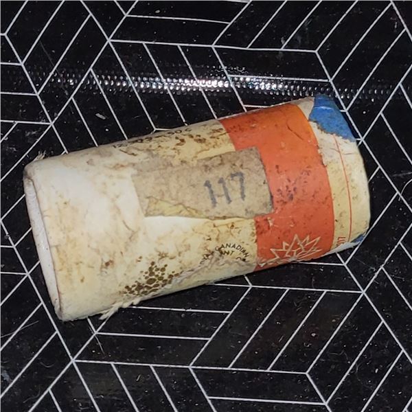 2017 Special Wrap Roll 50 Cent Pieces 150th Canada Anniversary Design