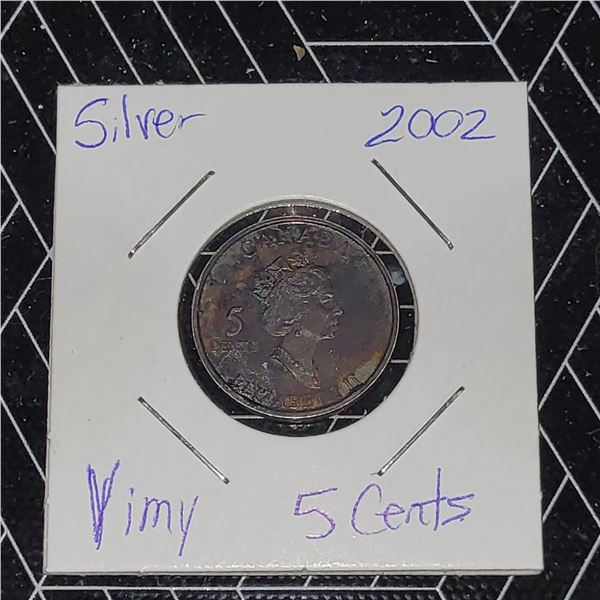 2002 Sterling Silver Vimy Ridge 85th Anniversary 5.3g ONLY 22, 646 Minted