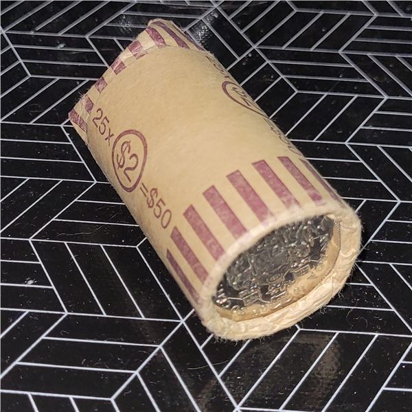 Roll of 1969 Canada 50 Cent Pieces