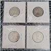 Image 6 : 4 Canadian Silver Quarters 1967