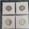 Image 6 : 4 Canadian Silver Quarters 1968