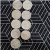 Image 1 : 9 Canadian Silver Dimes 1967