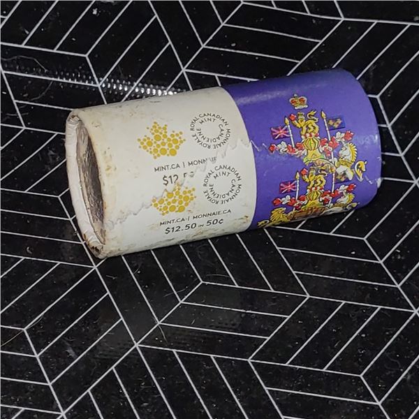 2016 50 Cent Piece Special Wrap Circulation Roll
