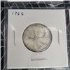 Image 4 : 4 Canadian Silver Quarters 1966